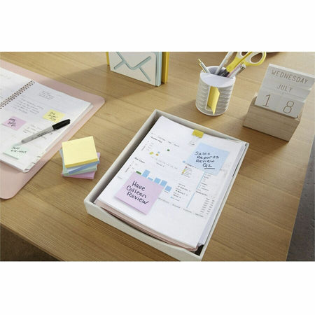 Post-it® Greener Dispenser Notes - Sweet Sprinkles Color Collection - Top
