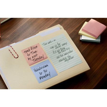 Post-it® Greener Lined Notes - Sweet Sprinkles Color Collection - Alternate-Image1