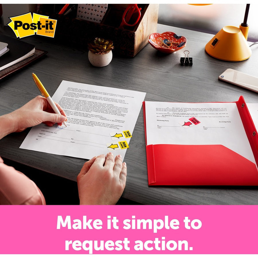 Post-it&reg; Message Flags - Alternate-Image2