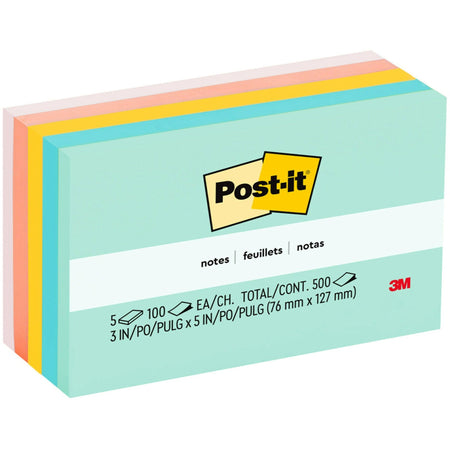 Post-it® Notes - Beachside Café Color Collection - 2000