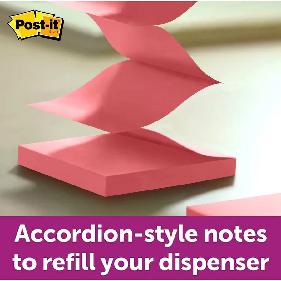 Post-it® Poptimistic Color Collection Notes Dispenser - 3x3 Square Flags 100 Sheets - 14 Pack - Adhesive & Dispensers