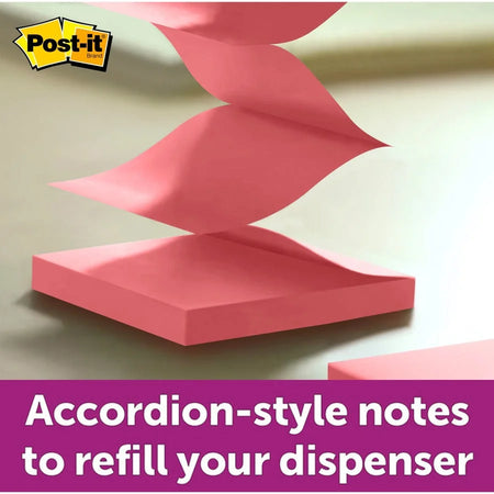 Post-it® Poptimistic Color Collection Notes Dispenser - 3x3 Square Flags 100 Sheets - 14 Pack - Adhesive & Dispensers