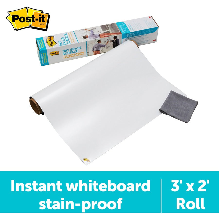 Post-it&reg; Self-Stick Dry-Erase Film Surface - Alternate-Image1