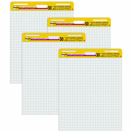 Post-it® Self-Stick Easel Pad Value Pack with Faint Grid - 2000