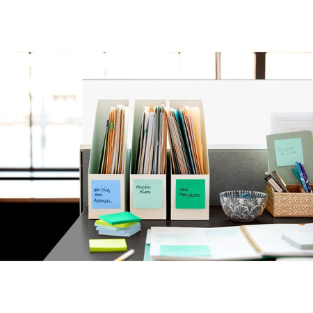 Post-it&reg; Super Sticky Adhesive Notes - Oasis Color Collection - Alternate-Image7