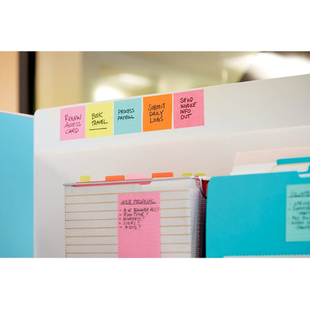 Post-it® Super Sticky Dispenser Notes - Supernova Neons Color Collection - Alternate-Image1