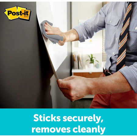 Post-it® Super Sticky Dry-Erase Surface - Transform Any Space with Versatile White Film - Board & Easel Accessories