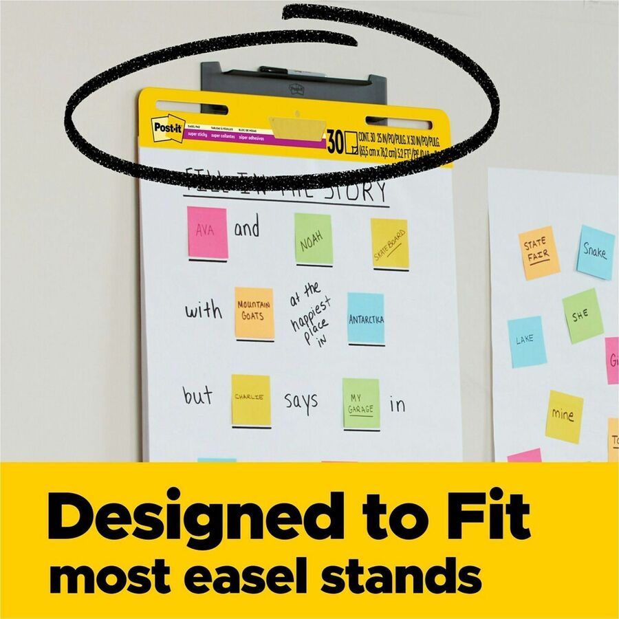 Post-it® Super Sticky Easel Pad - Alternate-Image7