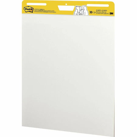 Post-it® Super Sticky Easel Pad: Plain Self-adhesive 30 Sheets - Pads
