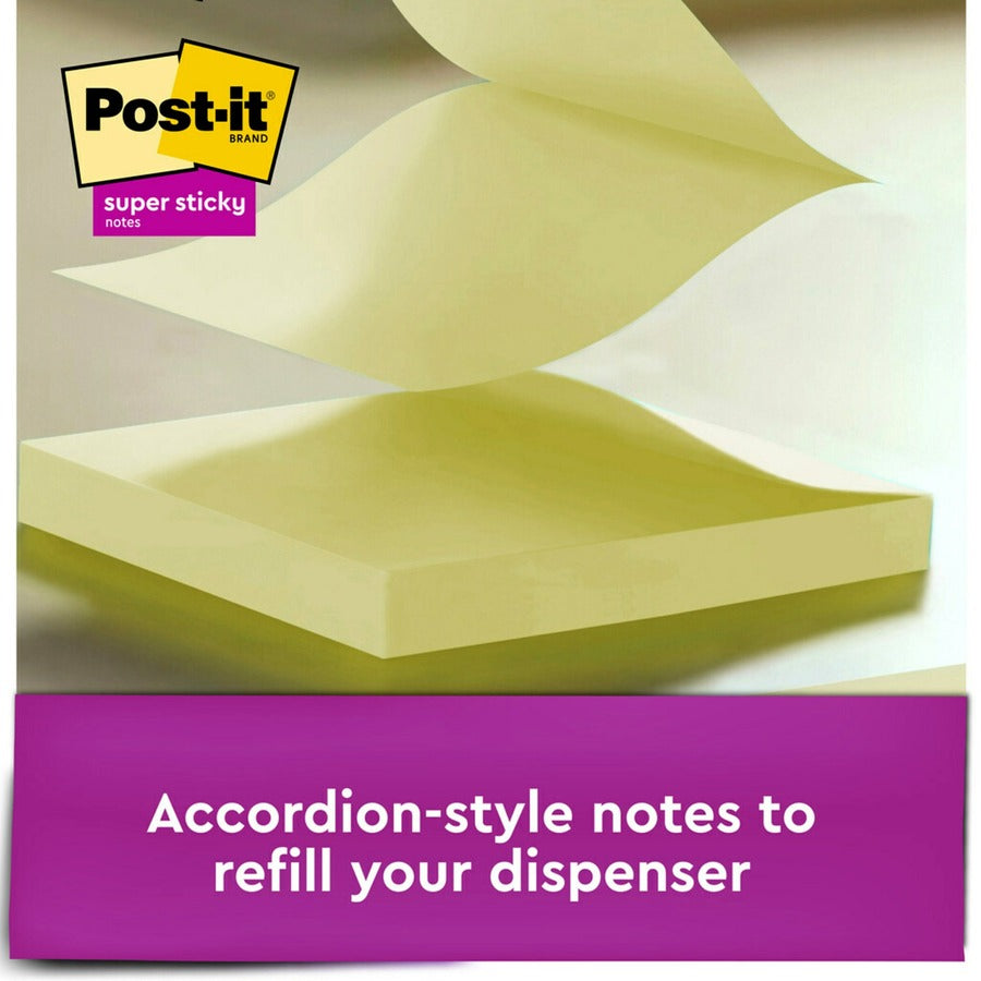 Post-it&reg; Super Sticky Lined Dispenser Notes - Alternate-Image2