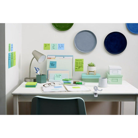 Post-it&reg; Super Sticky Lined Notes - Oasis Color Collection - Alternate-Image6