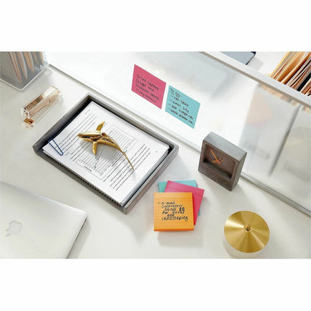Post-it® Super Sticky Lined Notes - Supernova Neons Color Collection - Top