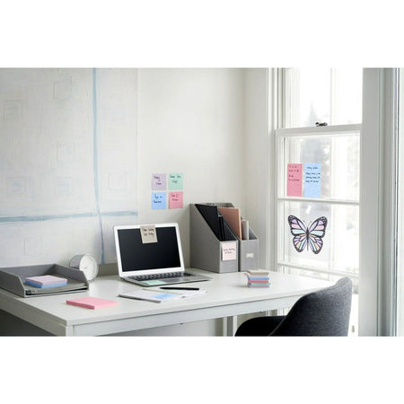 Post-it® Super Sticky Lined Recycled Notes - Wanderlust Pastels Color Collection - Alternate-Image6