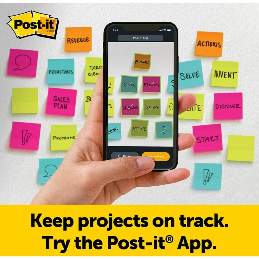 Post-it® Super Sticky Mini Easel Pad - Portable 20-Sheet Pack - Pads
