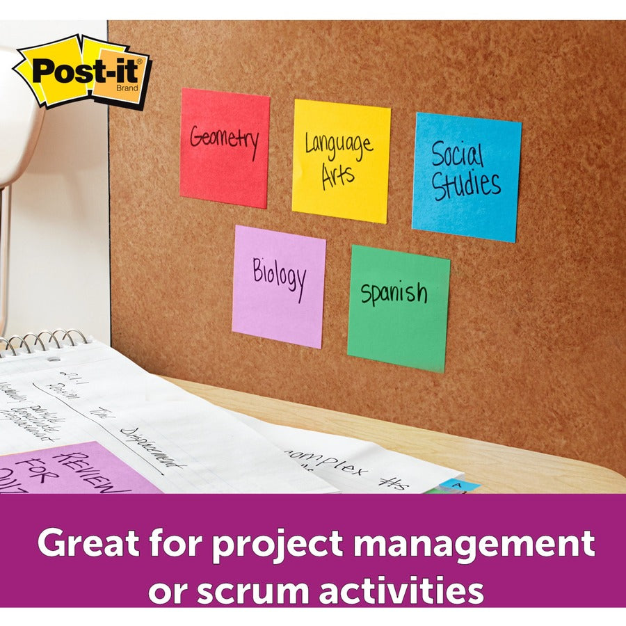 Post-it&reg; Super Sticky Notes Bus Cabinet Pack - Alternate-Image1