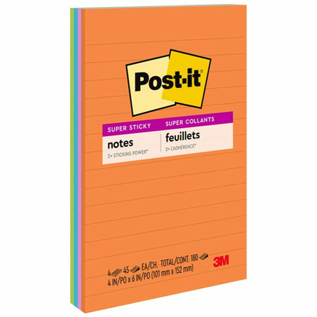 Post-it® Super Sticky Notes - Energy Boost Color Collection - 2000