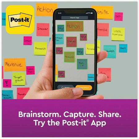 Post-it® Super Sticky Notes - Energy Boost Color Collection - Alternate-Image5