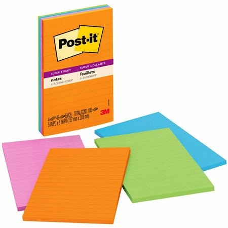Post-it® Super Sticky Notes - Energy Boost Color Collection - Alternate-Image1