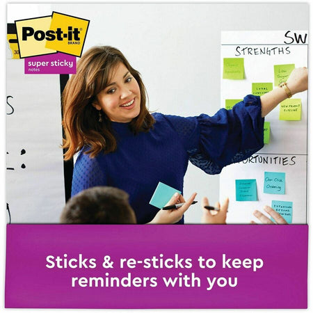Post-it® Super Sticky Notes - Energy Boost Color Collection - Alternate-Image2