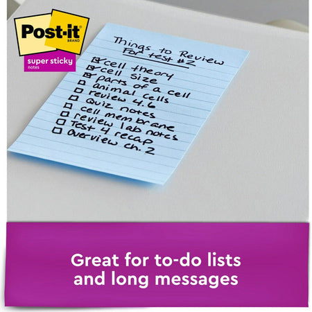 Post-it&reg; Super Sticky Notes - Oasis Color Collection - Alternate-Image3