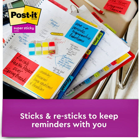 Post-it® Super Sticky Notes - Playful Primaries Color Collection - Alternate-Image3
