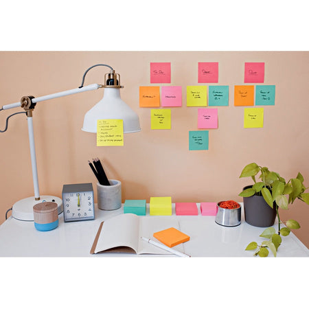 Post-it&reg; Super Sticky Notes - Supernova Neons Color Collection - Alternate-Image7