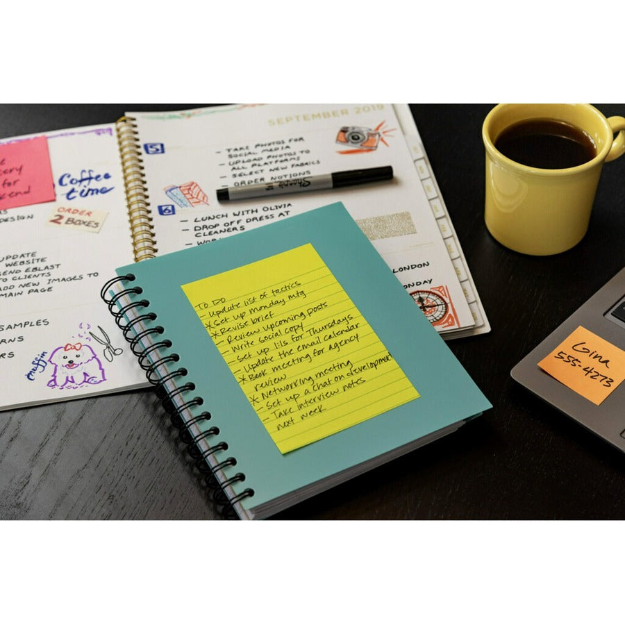 Post-it&reg; Super Sticky Notes - Supernova Neons Color Collection - Alternate-Image5