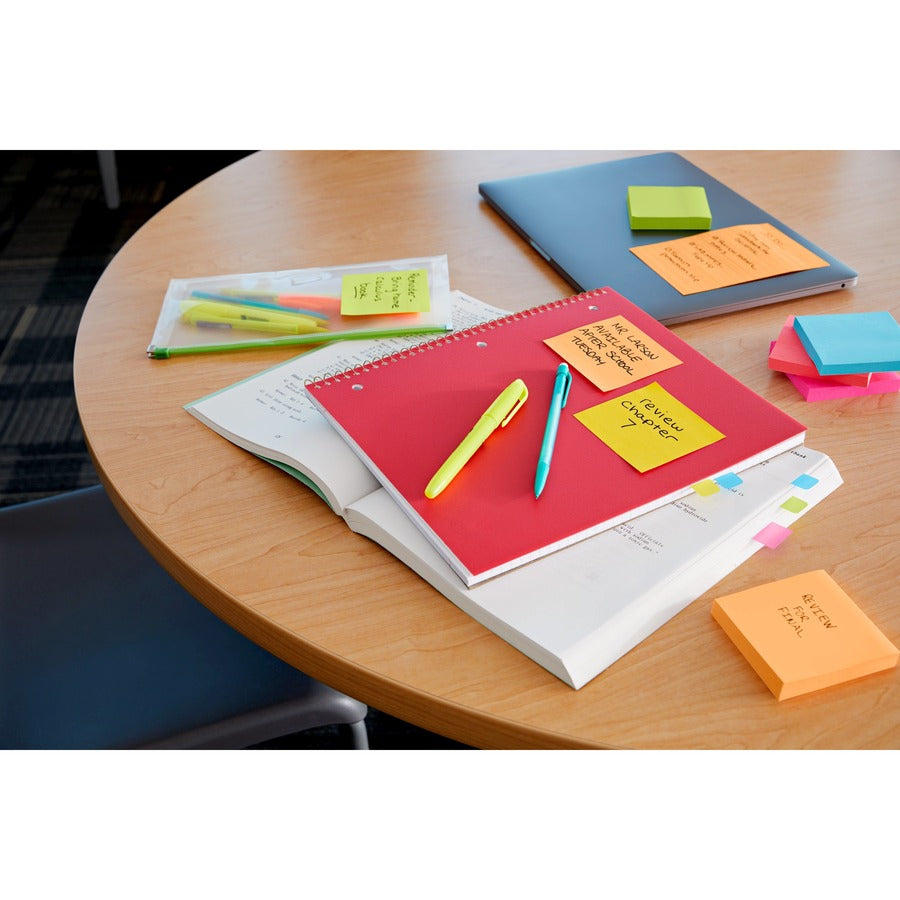 Post-it® Super Sticky Notes - Supernova Neons Color Collection - Alternate-Image11