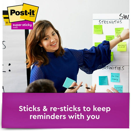Post-it® Super Sticky Notes - Supernova Neons Color Collection - Alternate-Image2