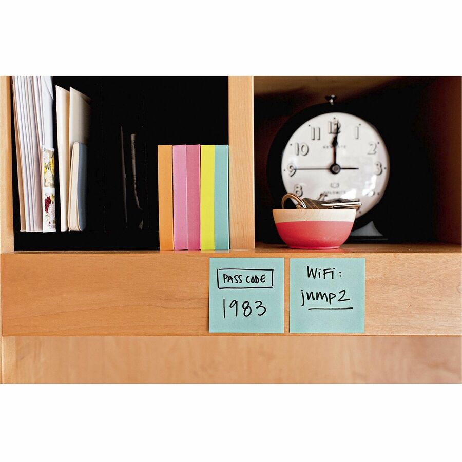 Post-it® Super Sticky Notes - Supernova Neons Color Collection - Top