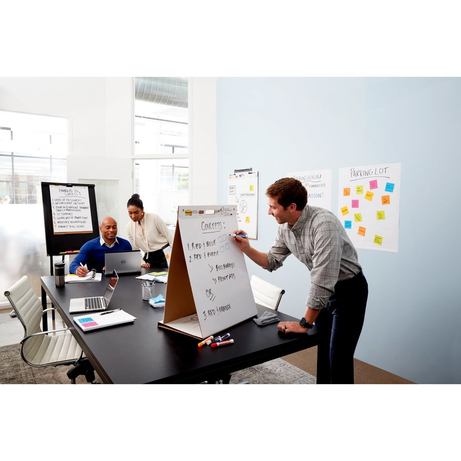 Post-it® Super Sticky Tabletop Easel Pad with Dry Erase Surface - Alternate-Image7