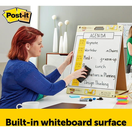Post-it® Super Sticky Tabletop Easel Pad with Dry Erase Surface - Alternate-Image5
