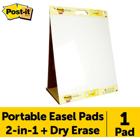 Post-it® Super Sticky Tabletop Easel Pad with Dry Erase Surface - Alternate-Image1