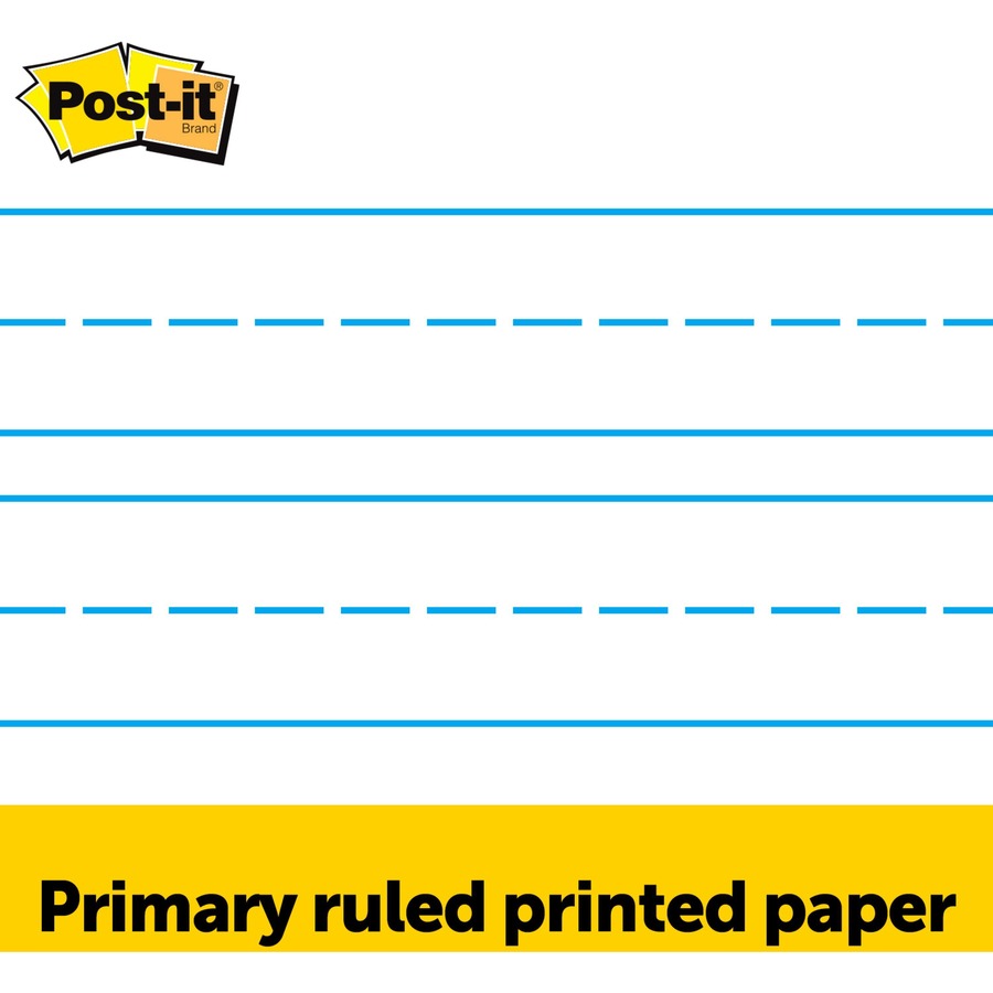 Post-it® Tabletop Easel Pad with Primary Lines - Alternate-Image2