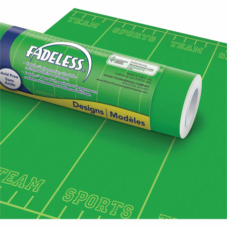 Prang Bulletin Board Paper Roll - Versatile 48’’ x 50 ft - Team Sports - Art Rolls/Tissue