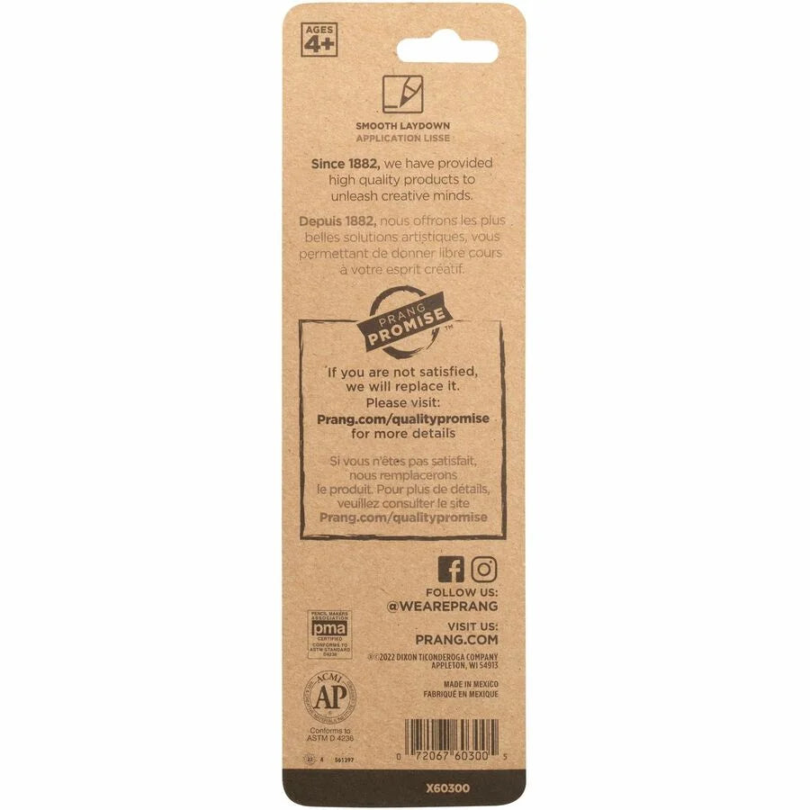 Prang Charcoal Pencils - Rich Black Lead - Set of 2 - Specialty Marking & Colored