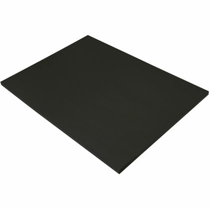 Prang Construction Paper: 24x18 Black Groundwood - 50 Pack - Paper