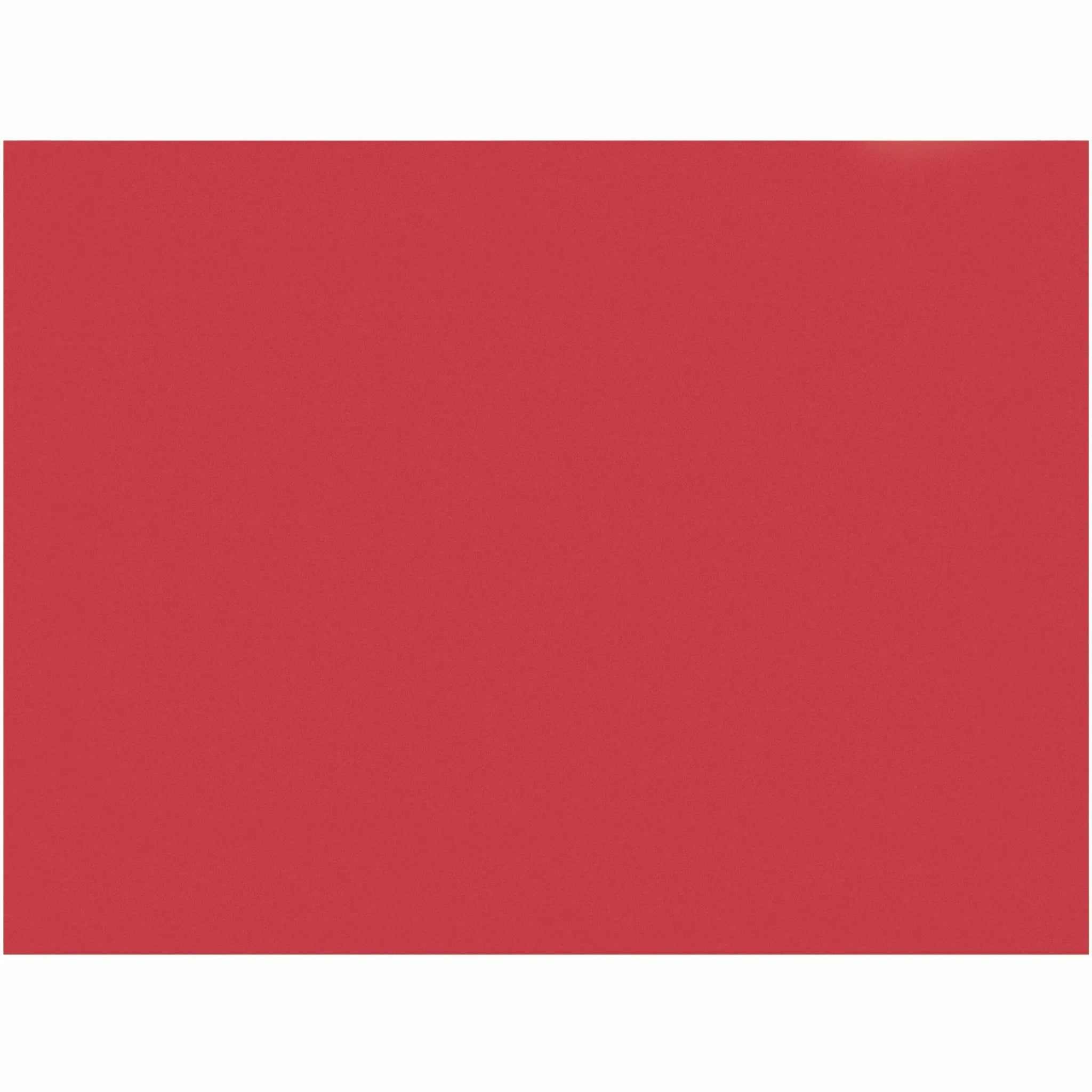 Prang Construction Paper: Holiday Red - 24’’ x 18’’ - 50/Pack - Paper