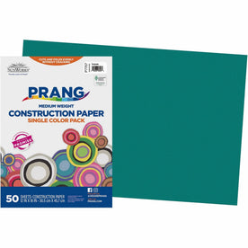 Prang Construction Paper: Turquoise 18x12 - 50 Sheets - Paper