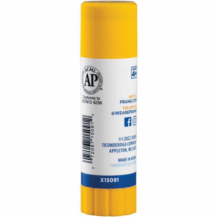 Prang Disappearing Blue Washable Glue Stick - 1.27 oz - 1 Each - Sticks