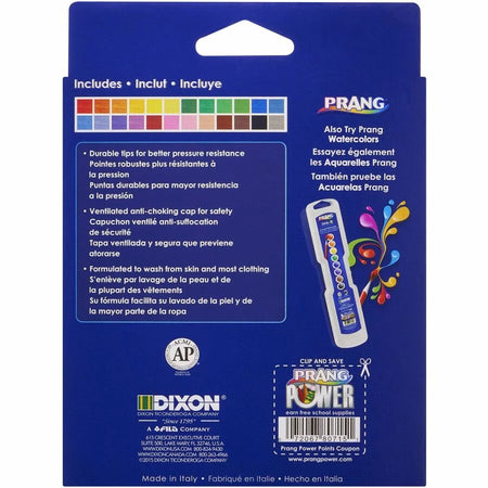 Prang Fine Line Markers: 2mm Point Assorted Ink - 24/Set - Art Markers