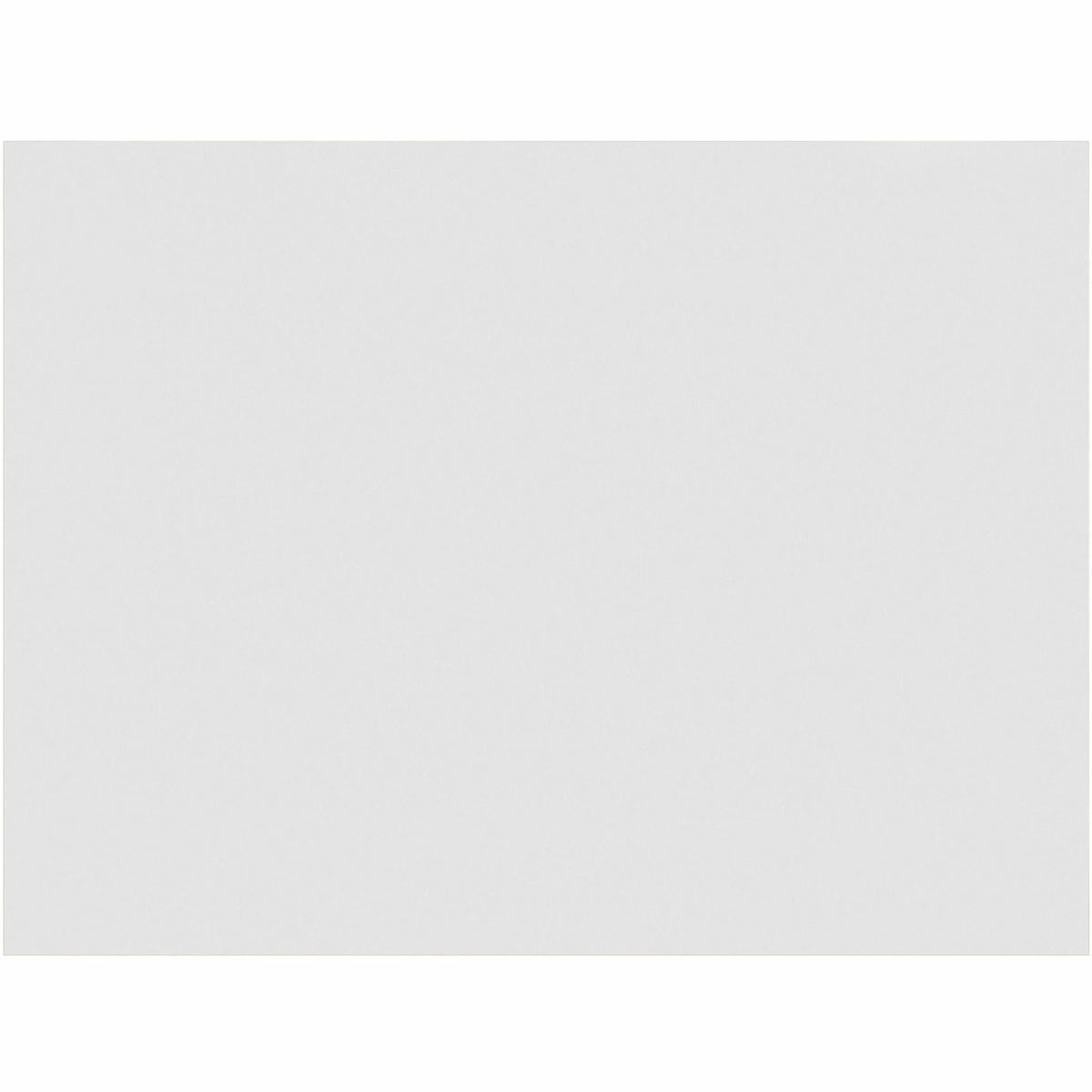 Prang Gloss Coat Fingerpaint Paper: White Non-Absorbant - 22’’ x 16’’ - 100/Pack - Drawing Paper & Sketch Pads