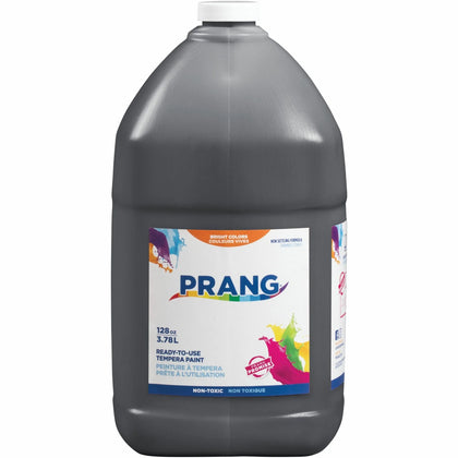 Prang Liquid Tempera Paint: Black 1 Gallon - Single Bottle - Paint