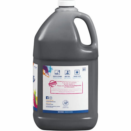 Prang Liquid Tempera Paint: Black 1 Gallon - Single Bottle - Paint