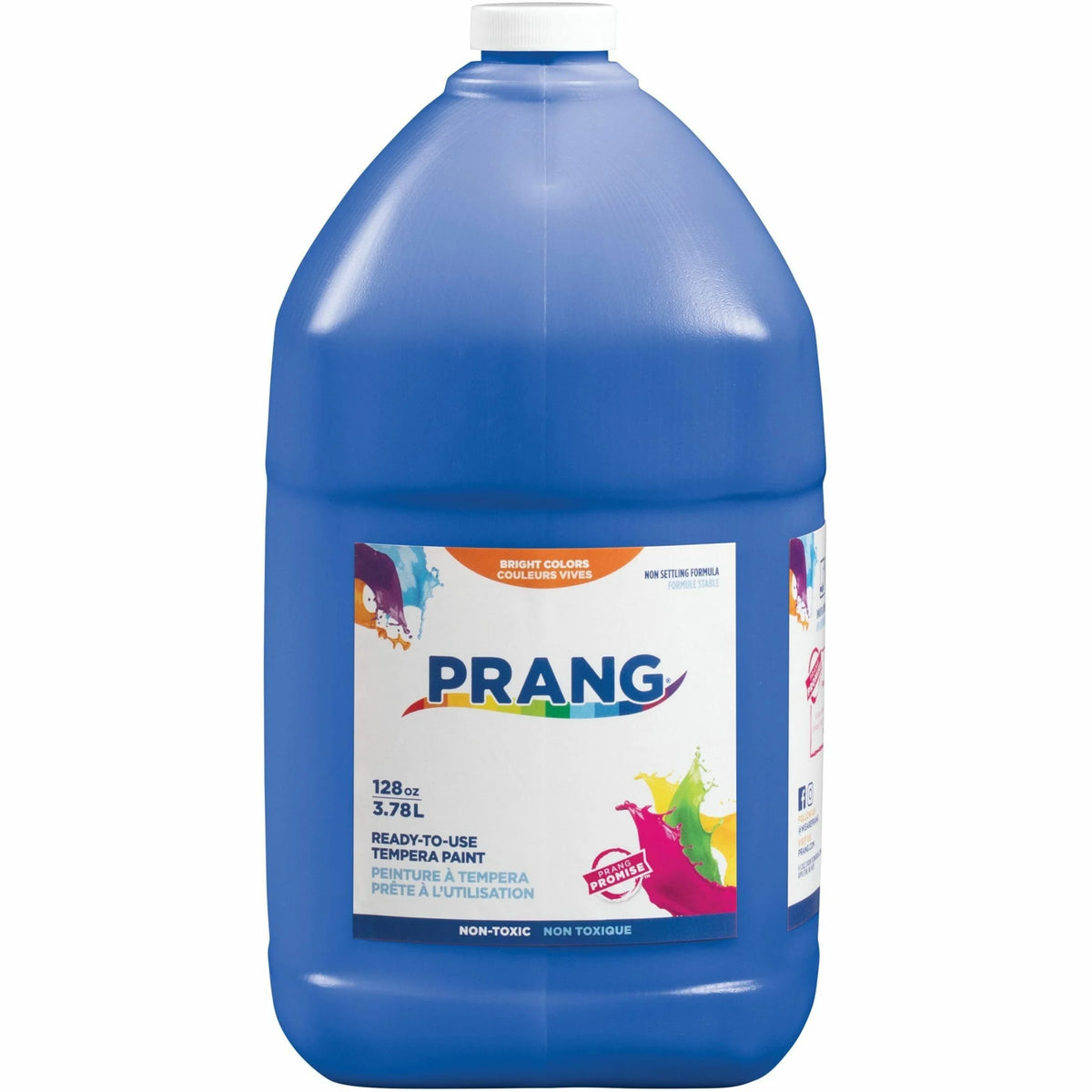 Prang Liquid Tempera Paint - Blue - 1 Gallon - Single Unit