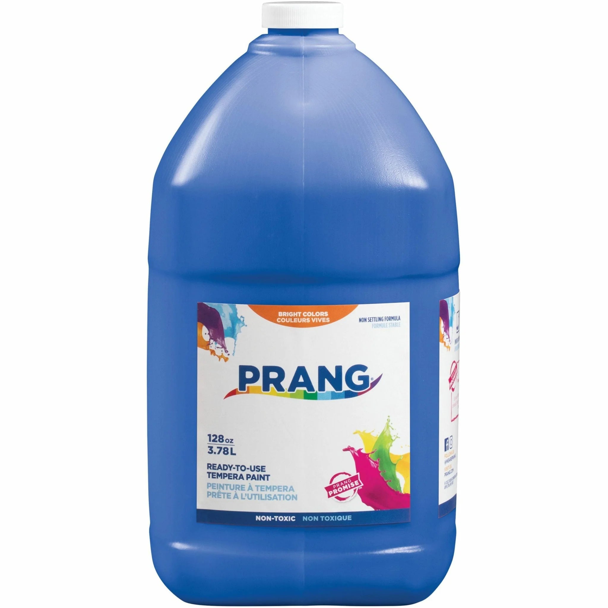 Prang Liquid Tempera Paint - Blue - 1 Gallon - Single Unit