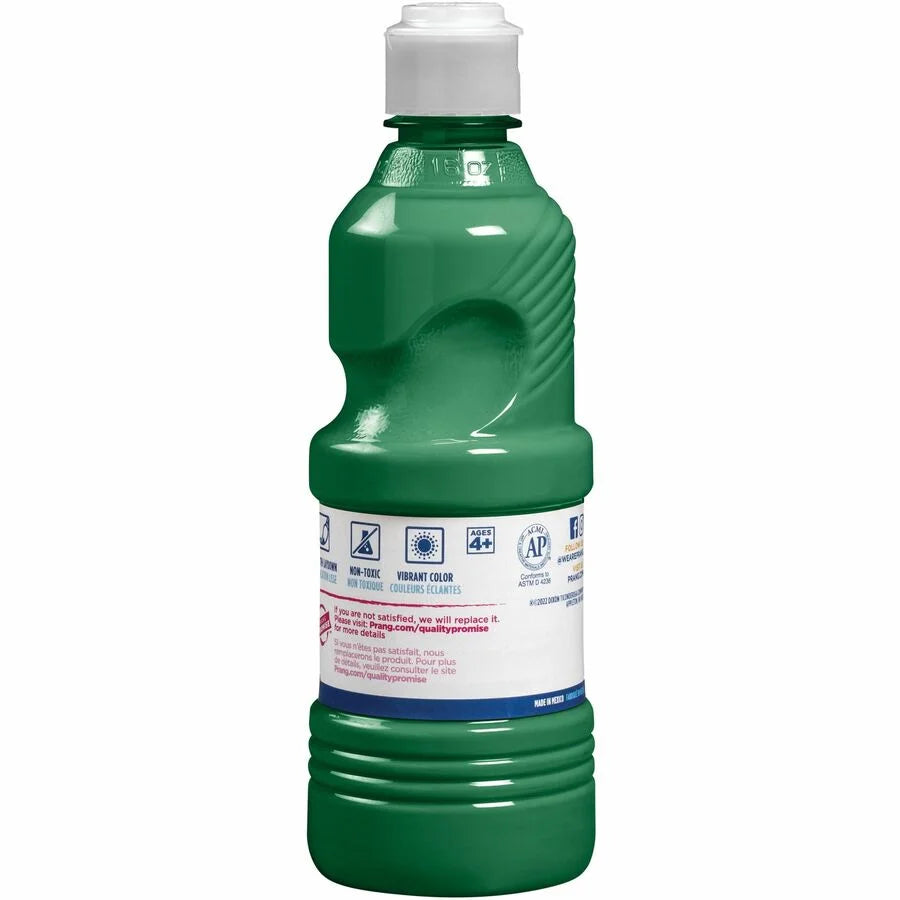 Prang Liquid Tempera Paint: Green 16 oz - 1 Color - Vibrant Artistic Pigment - Paint