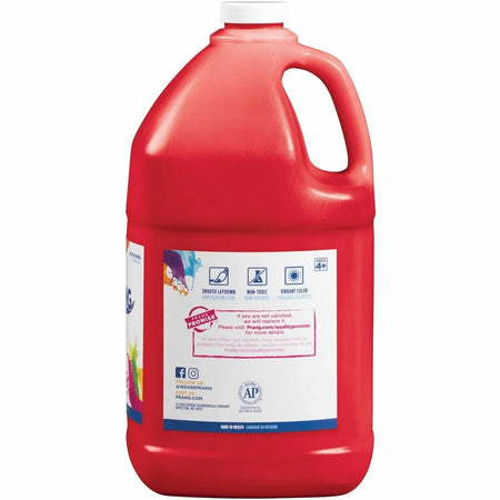 Prang Liquid Tempera Paint: Red 1 Gallon - Single Bottle - Paint
