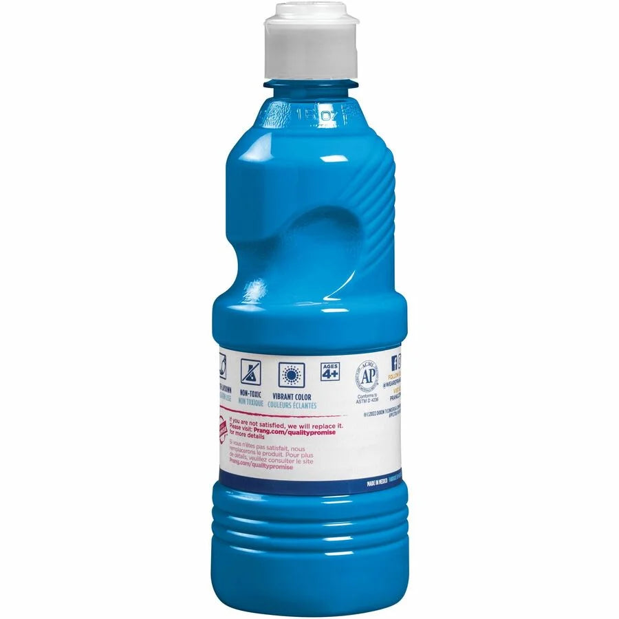 Prang Liquid Tempera Paint - Turquoise Blue - 16 fl oz - 1 Bottle