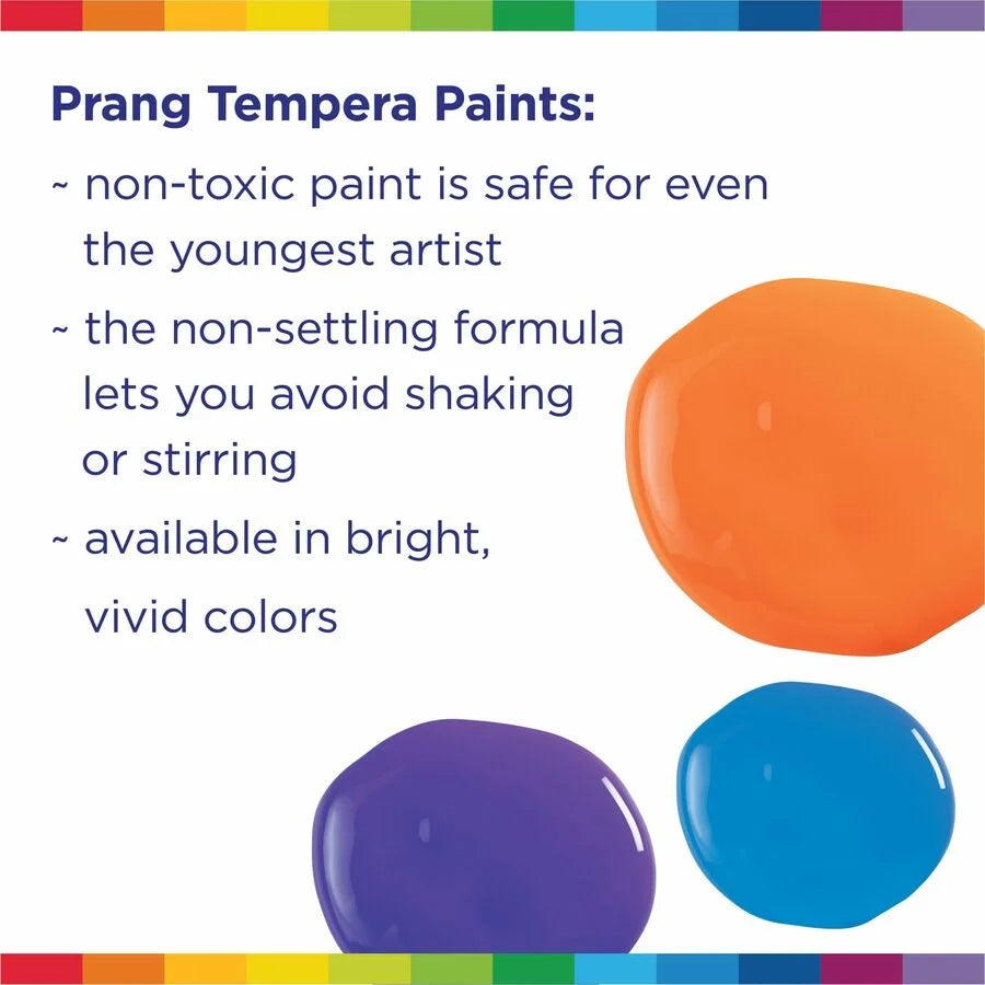 Prang Liquid Tempera Paint - Turquoise Blue - 16 fl oz - 1 Bottle